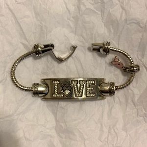 Brighton Love Bracelet/charm bracelet